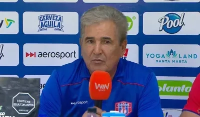 Jorge Luis Pinto, técnico del Unión Magdalena.