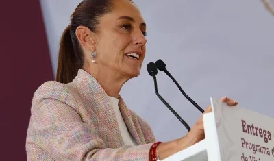 La presidenta de México, Claudia Sheinbaum. 