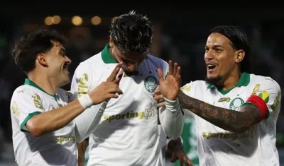 Richard Ríos no celebró el gol al marcarle a su exequipo.