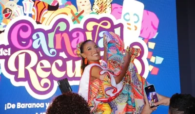 La Reina del Carnaval del Atlántico 2025, Gimel Morales Martínez.