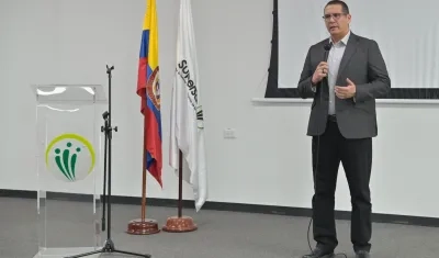 El superintendente de Salud, Giovanny Rubiano.