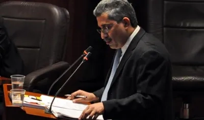 Salvador Arana, exgobernador de Sucre.