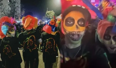 Shakira con sus hijos en la Guacherna.