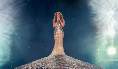 Vestuarios de Shakira en el concierto de Barranquilla. 