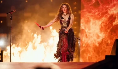 La cantante barranquillera Shakira. 