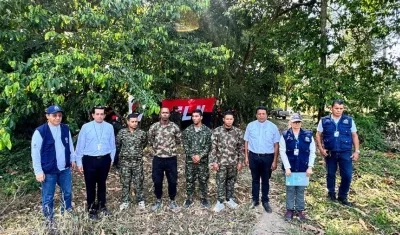 Los cuatro soldados profesionales recuperaron la libertad.