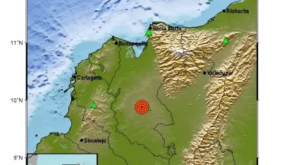 Imagen del reporte del Servicio Geológico Colombiano.