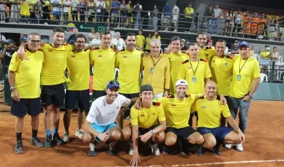 Equipo colombiano de Copa Davis. 