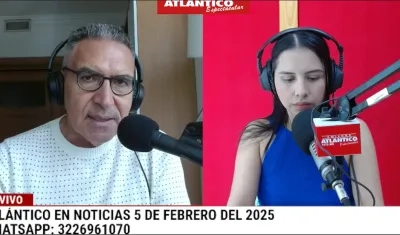 Transmisión de Atlántico en Noticias.