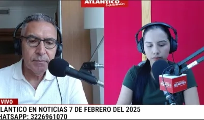 Transmisión de Atlántico en Noticias.