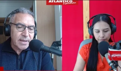 Transmisión de Atlántico en Noticias.
