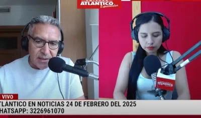 Transmisión de Atlántico en Noticias.
