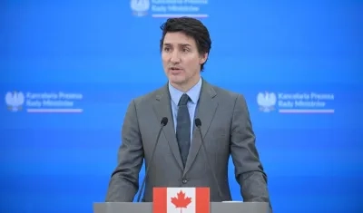 El primer ministro de Canadá, Justin Trudeau.