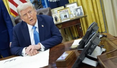 El presidente de Estados Unidos, Donald Trump.