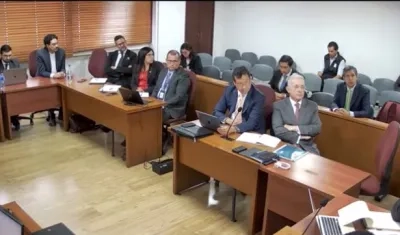Juicio oral contra Álvaro Uribe.