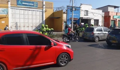 Lugar del accidente.