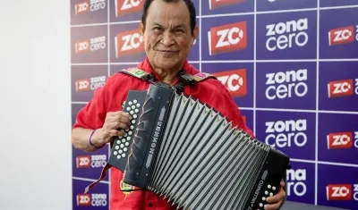 Alfredo Gutiérrez Vital, tres veces rey del Festival de la Leyenda Vallenata.