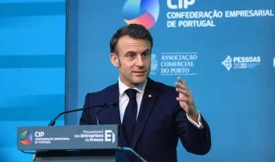 Emmanuel Macron, Presidente de Francia.