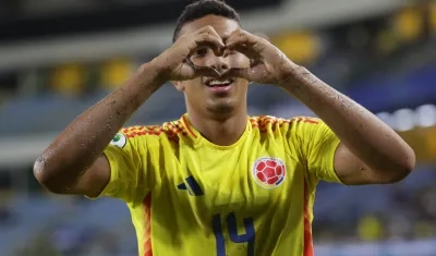 Jordan Barrera, creativo de la Selección Colombia, máximo asistidor del torneo.