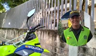 Yadel Andrés Rodríguez Puello, uniformado fallecido.