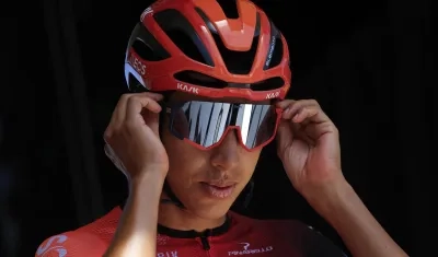 Egan Bernal, corredor colombiano del Ineos Grenadiers.
