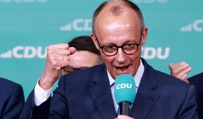 Friedrich Merz, líder del bloque conservador alemán. 