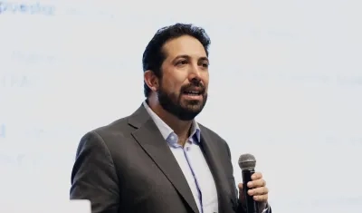 Diego Guevara, ministro de Hacienda. 