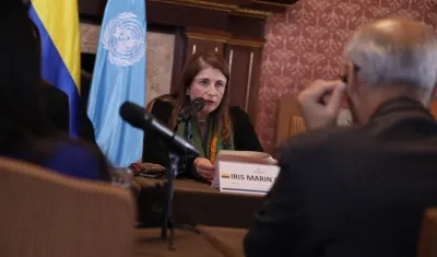 Iris Marín, defensora del Pueblo.