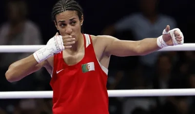 La argelina Imane Khelif ganó la medalla de oro en París 2024.