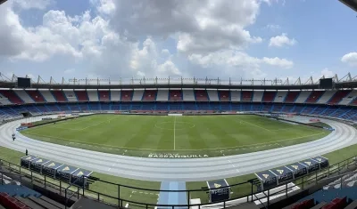 Estadio Metropolitano Roberto Meléndez, escenario del partido Junior vs. América.