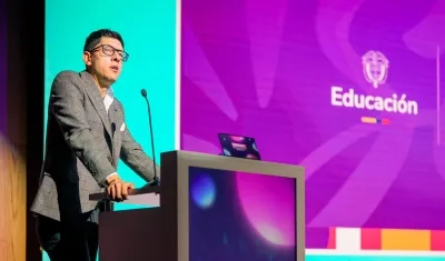 Daniel Rojas Medellín, ministro de Educación. 