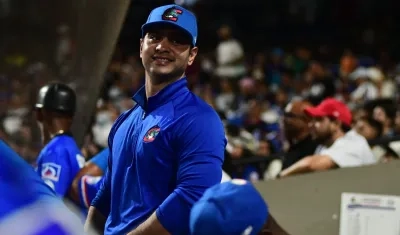 José Mosquera Crissón, mánager de la Selección Colombia de béisbol.