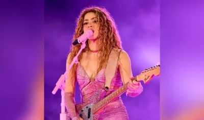 La cantante barranquillera Shakira.