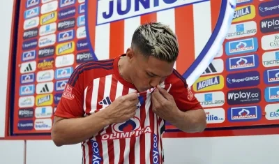 Teófilo Gutiérrez podría debutar este lunes contra Envigado. 