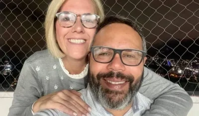 Mariana González y su esposo Rafael Tudares.