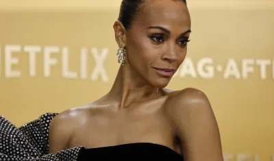 Zoe Saldaña, actriz norteamericana de origen dominicano. 