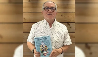 El escritor e historiador Édgar Rey Sinning.