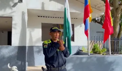 El agente Justo Rafael Rodríguez Gutiérrez