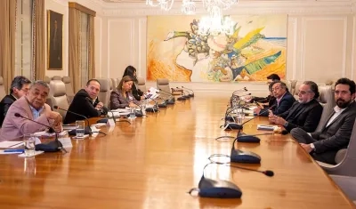 Imagen de la reunión.