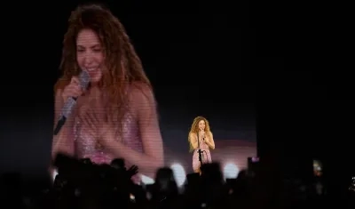 Shakira, cantante barranquillera.