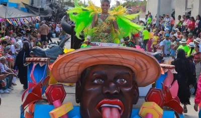 Gimel Morales, Reina del Carnaval del Atlántico 2025. 