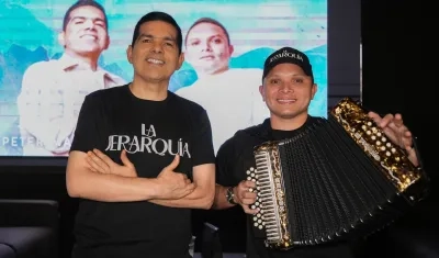 Peter Manjarrés y Luis José Villa. 