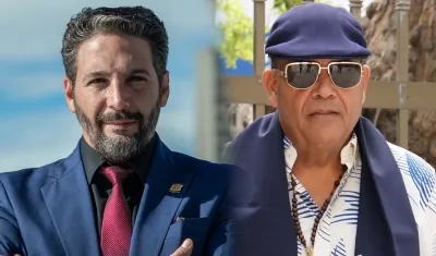 Agmeth Escaf y Samuel Santander Lopesierra