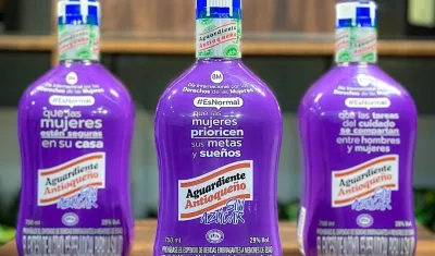 Edición especial del Aguardiente Antioqueño.