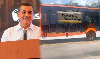 Alcalde Dumek Turbay / Grafitis en el marco del Día Internacional de la mujer en Cartagena.