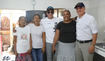 El Alcalde Alex Char y el Gobernador Antioquia, Andrés Julián Rendón.