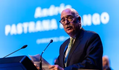 Andrés Pastrana, expresidente de Colombia. 