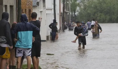 El temporal ha dejado miles de damnificados. 