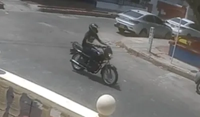 El delincuente que cometió el atraco.