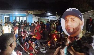 Hender Villegas fue hallado muerto dentro de su local. 